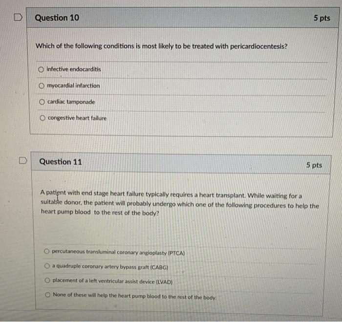 Solved Question 5 5 pts Factors that may precipitate an | Chegg.com