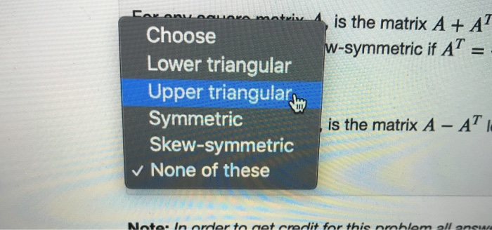 lower triangular matrix freemat lower triangular matrix freemat