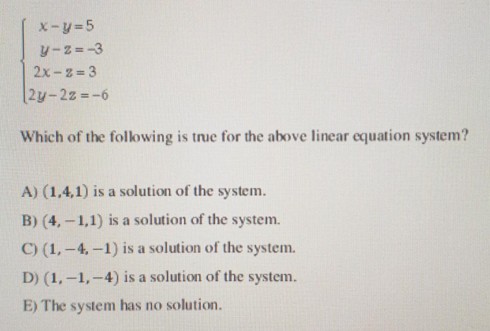 Solved X Y 5 V 2 3 2x 2 3 2y 22 6 Which Of The Fol Chegg Com