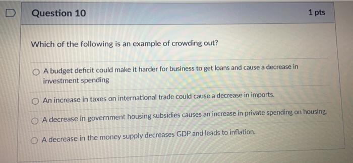 Solved Question 11 1 pts Which of the following is NOT true | Chegg.com