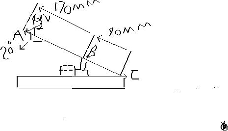 Solved Ch 31- A Foot Valve For A Pneumatic System Is Hinged | Chegg.com