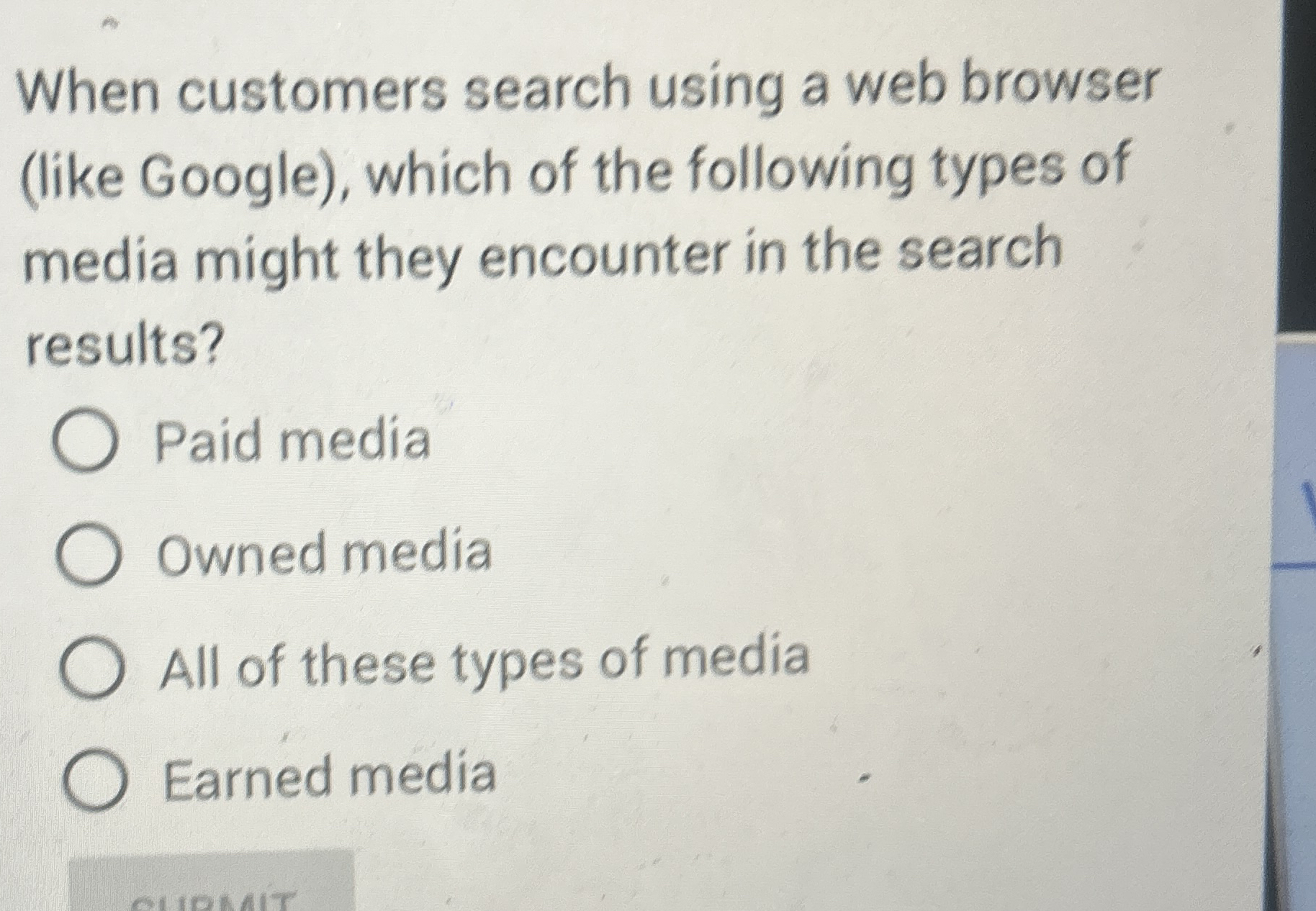 High Quality SOLUTION When customers search using a web browser (like ...