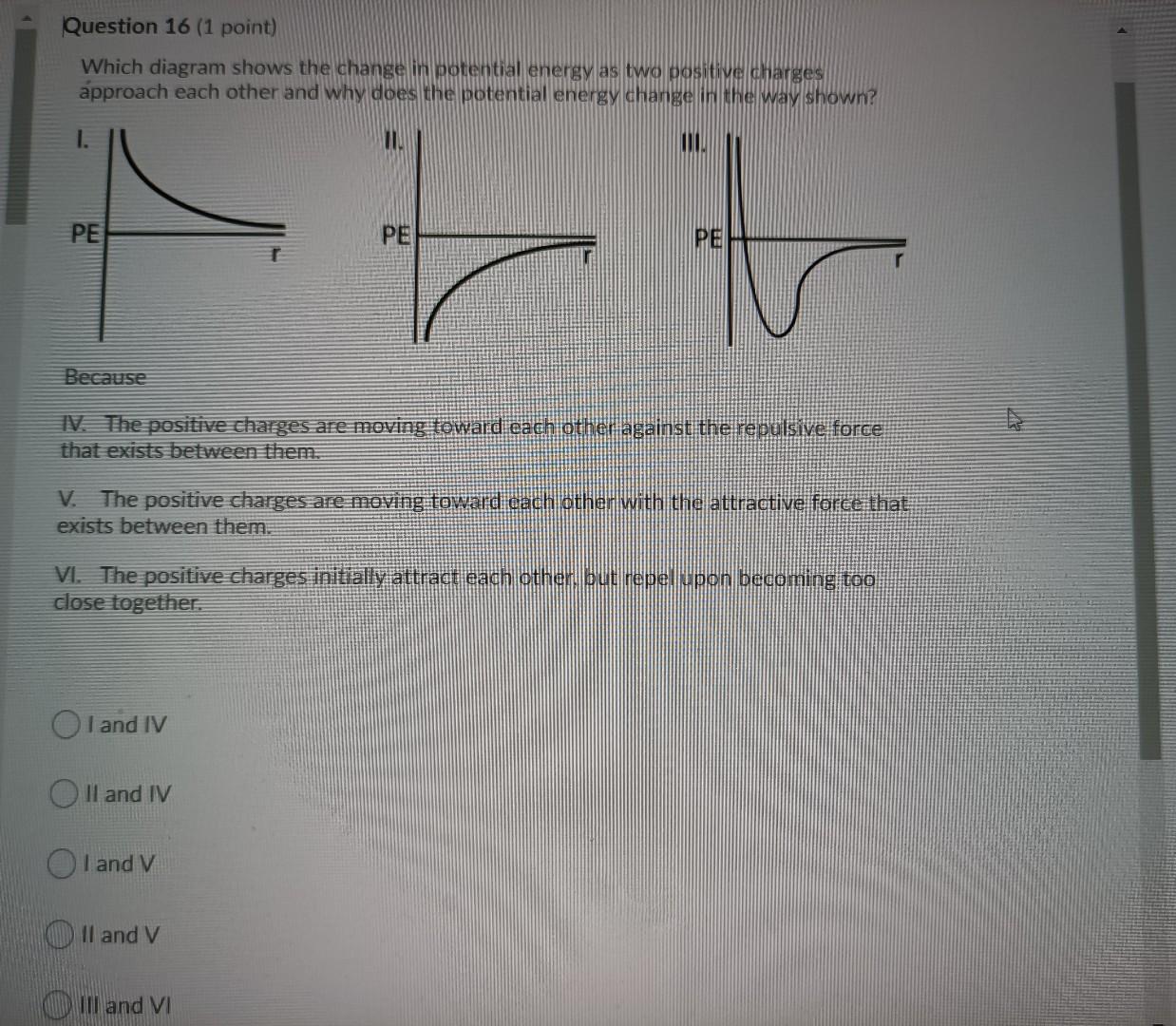 Solved Question 16 (1 point) Which diagram shows the change | Chegg.com