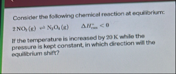 Solved Consider the following chemical reaction at | Chegg.com