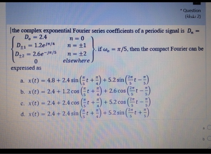 Solved (aha 1) Given the spectrum shown below (compact | Chegg.com