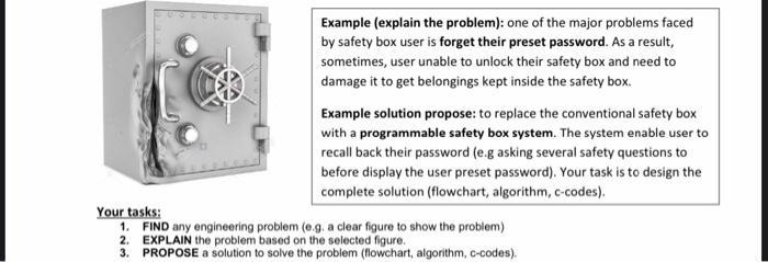 Solved Example (explain the problem): one of the major | Chegg.com