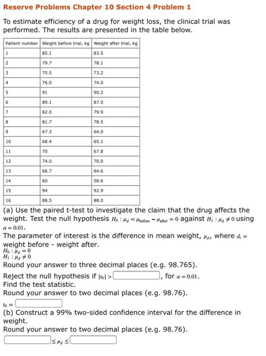 Solved Reserve Problems Chapter 10 Section 4 Problem 1 To | Chegg.com