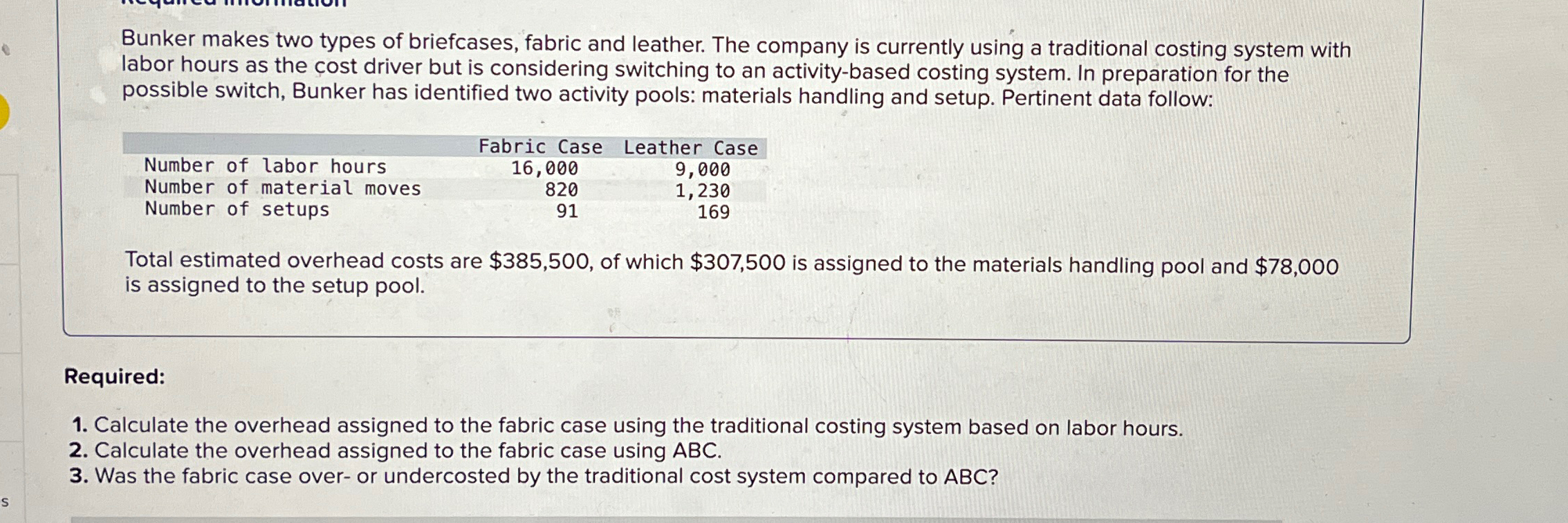 Bunker makes two types of briefcases, fabric and