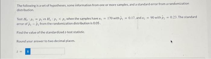 Solved The following is a set of hypotheses, some | Chegg.com