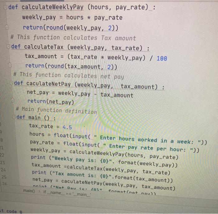 Solved My code is still not running can someone please show | Chegg.com