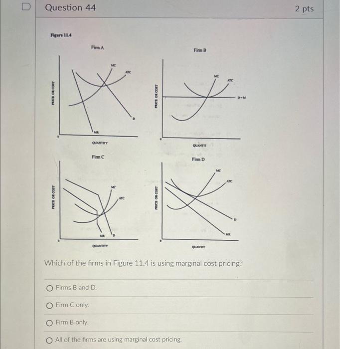 Solved Feare 11.4 Which Of The Firms In Figure 11.4 Is Using | Chegg.com