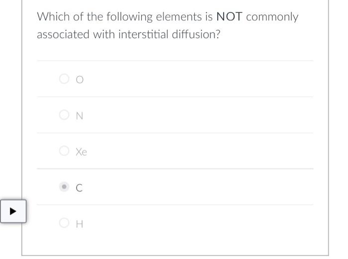 Solved Which of the following elements is NOT commonly | Chegg.com
