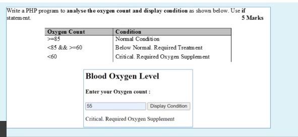 Normal oxygen rate