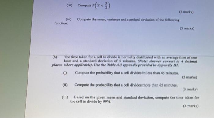 Solved Q2 (a) Suppose that the probability distribution | Chegg.com