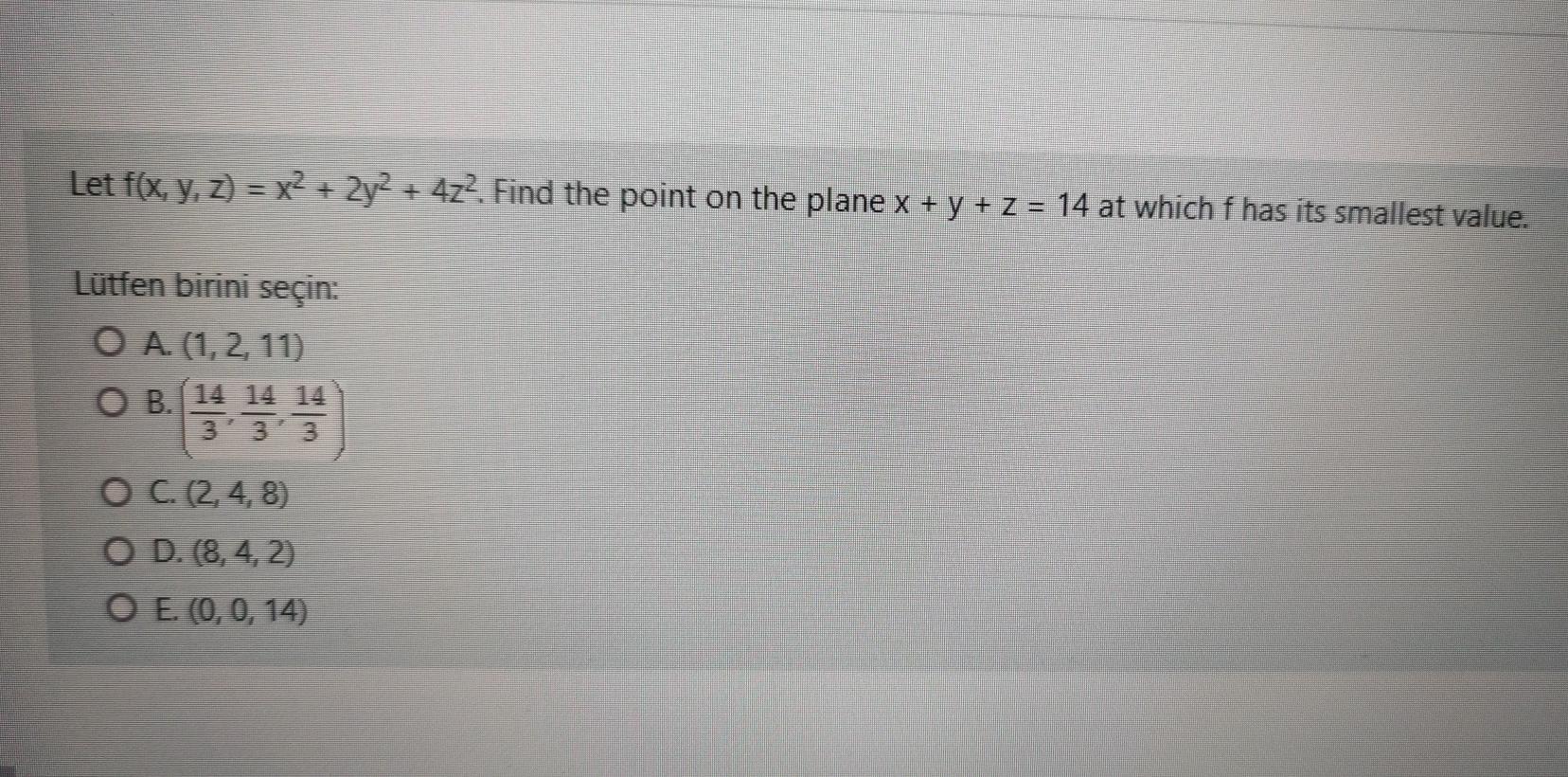 solved-let-f-x-y-z-x2-2y2-4z2-find-the-point-on-chegg