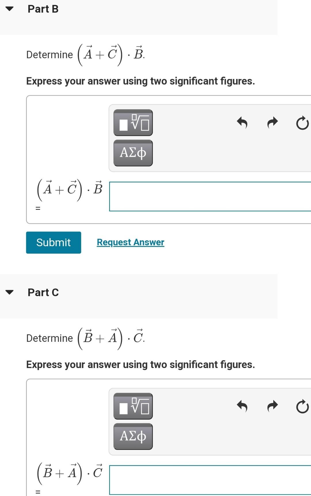 Part B Determine (A+) · B. A Express Your Answer | Chegg.com