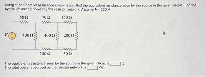 combination of resistance in series and parallel experiment