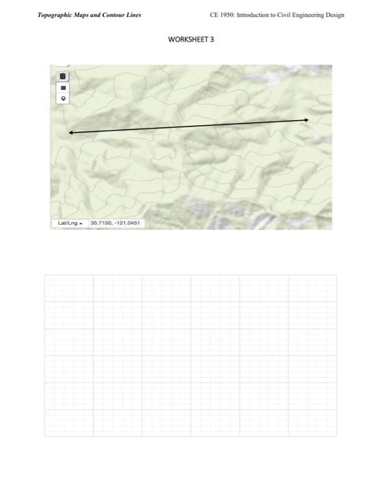 Draw the profiles along the lines shown on the first | Chegg.com