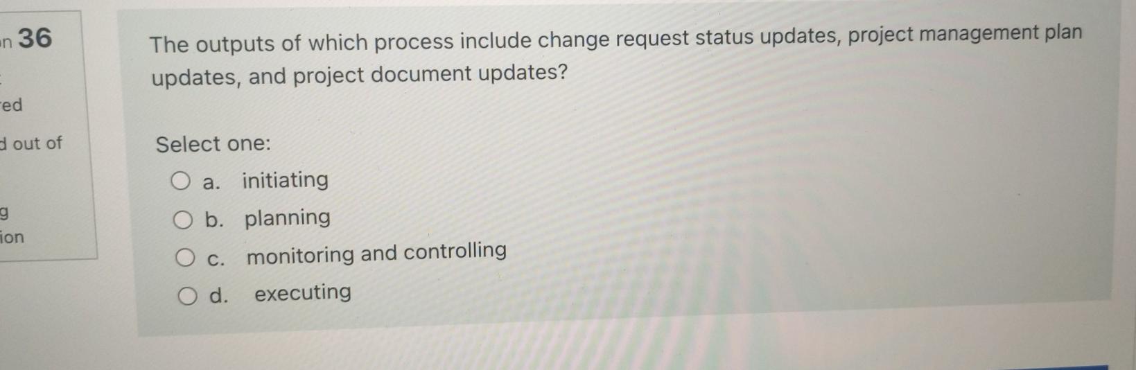 Change Request Status Updates