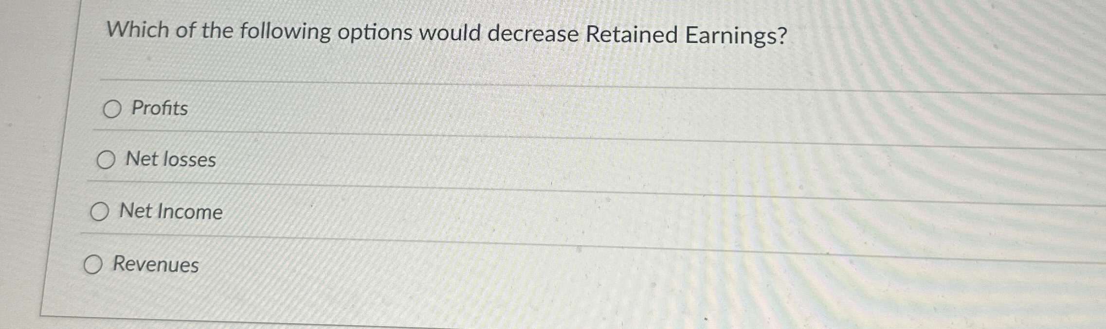 Solved Which of the following options would decrease | Chegg.com