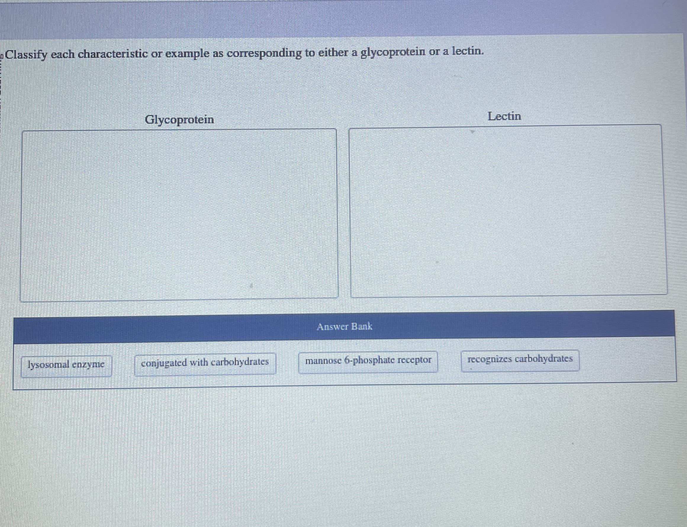 Solved Classify each characteristic or example as | Chegg.com