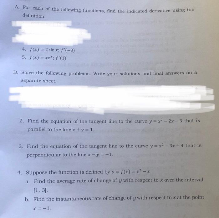 Solved Find all values of a such that the function f(x) = | Chegg.com