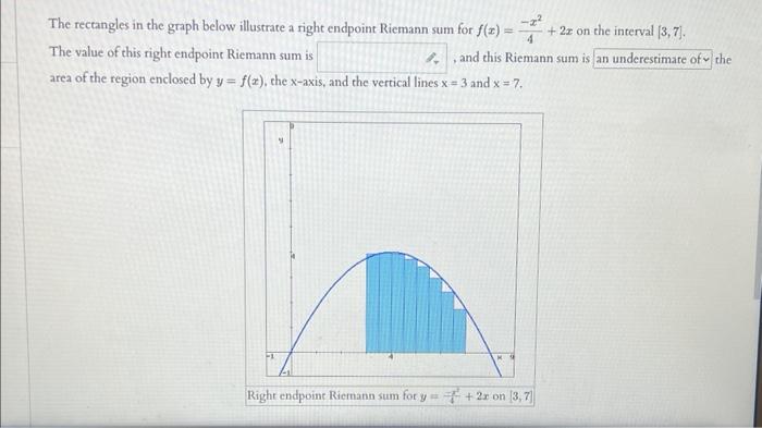 Solved The rectangles in the graph below illustrate a left | Chegg.com
