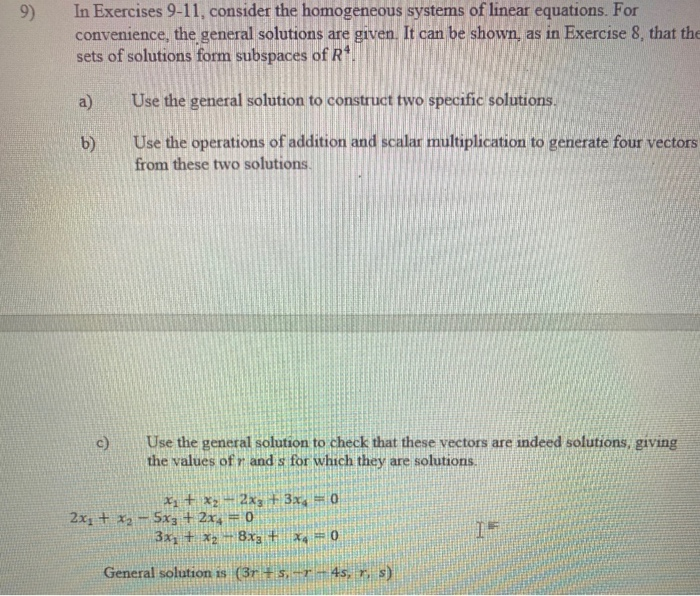 Solved | 2C) Show that the sets consisting of vectors of the | Chegg.com