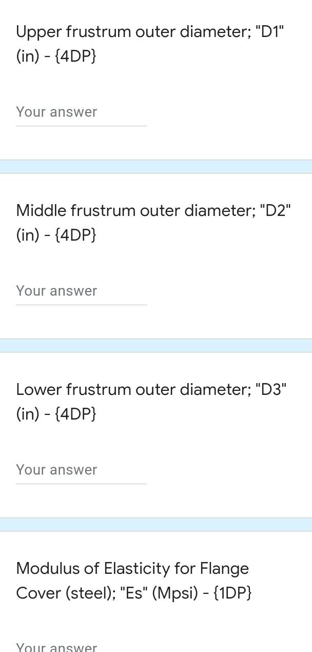 Solved Subject: Mechanical Component Design. Need To Solve | Chegg.com