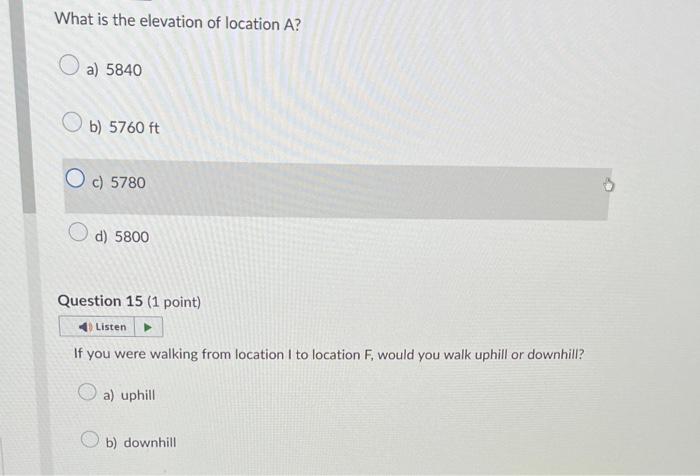 Solved Use the map below to answer the following questions. | Chegg.com