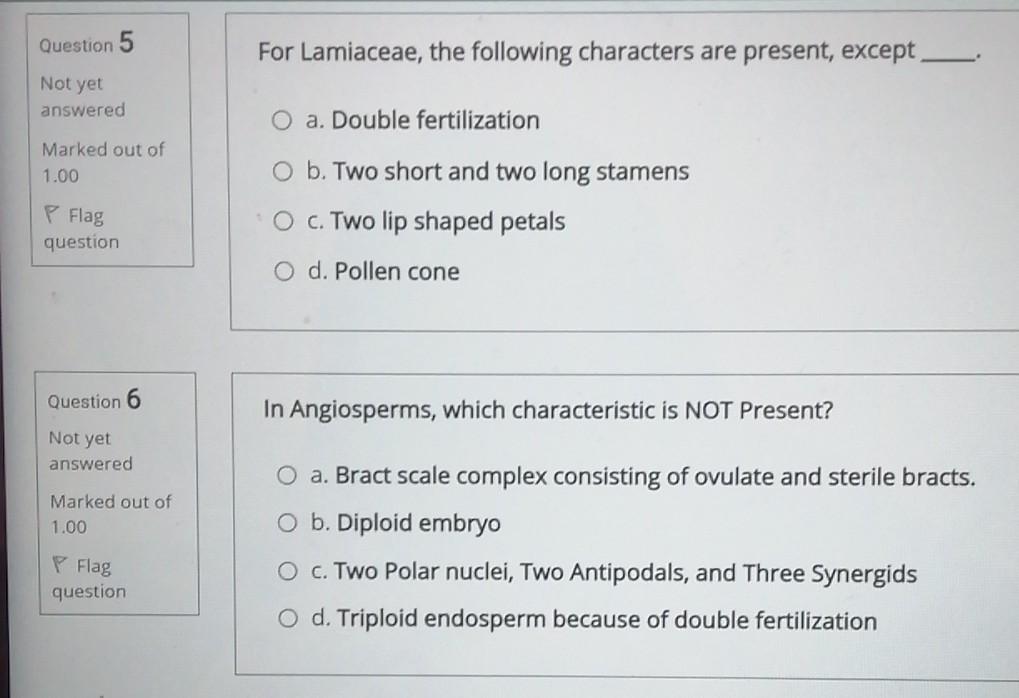 Solved Question 1 Cork cambium arises in outer Not yet