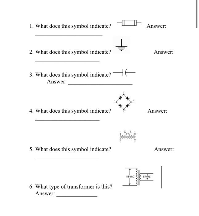 Solved H11 1 What Does This Symbol Indicate Answer 2 Chegg Com