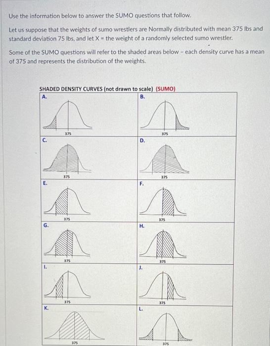 Solved Use the information below to answer the SUMO | Chegg.com