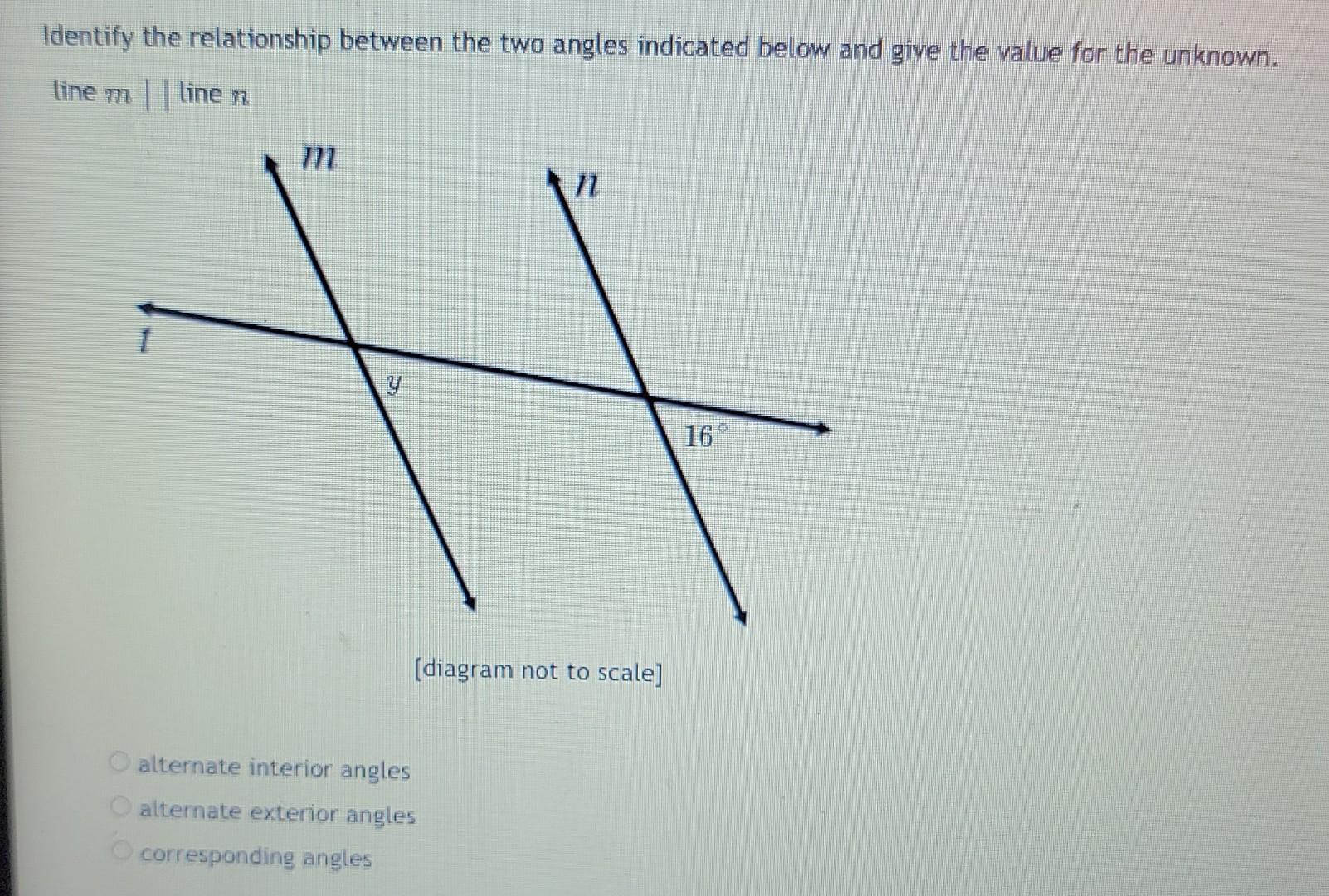 Solved Identify the relationship between the two angles | Chegg.com
