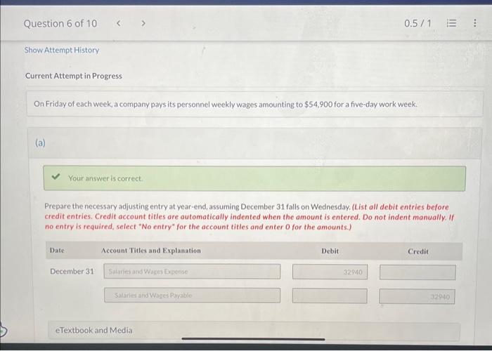Solved Prepare the necessary adjusting entry at year-end, | Chegg.com