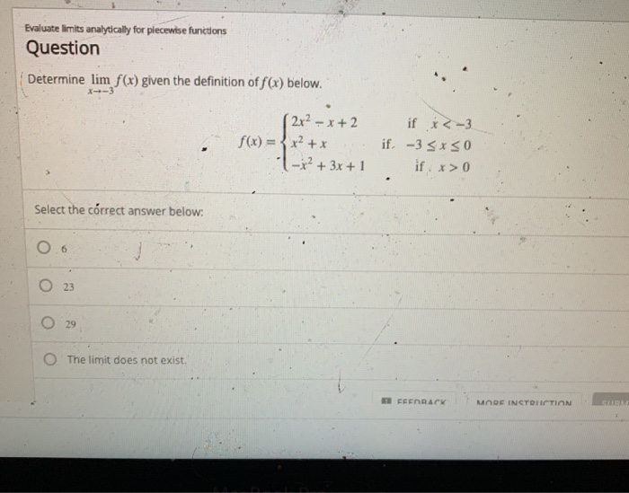 1.2 limits analytically answers image