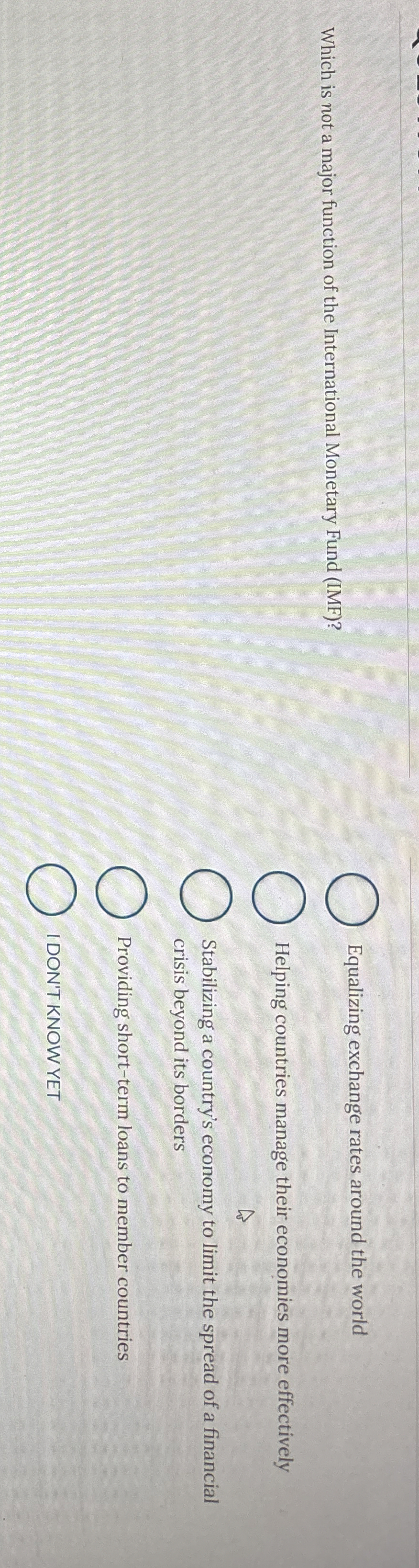 Solved Equalizing exchange rates around the worldWhich is