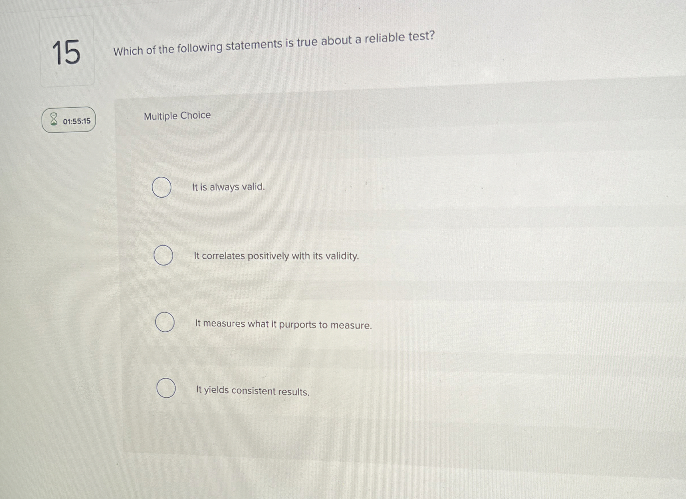 Solved Which of the following statements is true about a | Chegg.com