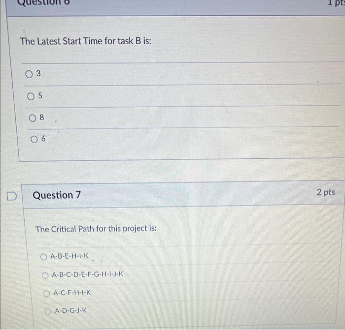 Solved For questions 2 to 10 , please consider the following | Chegg.com