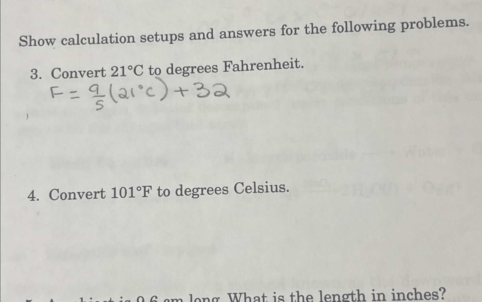 101 farenheit clearance in celcius