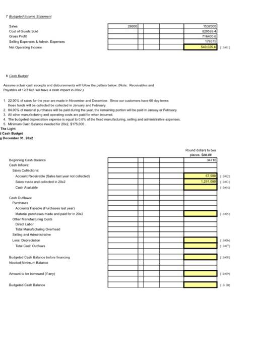 Solved Cybertext I see the light part 3. Need help with cash | Chegg.com