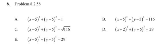 Solved = = A circle is a special case of an ellipse where a | Chegg.com