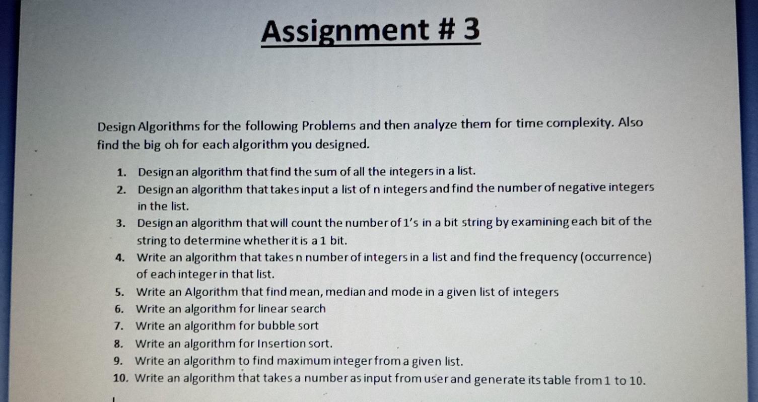 Solved DISCREET STRUCTURES/MATHEMATICS: Design Algorithms | Chegg.com