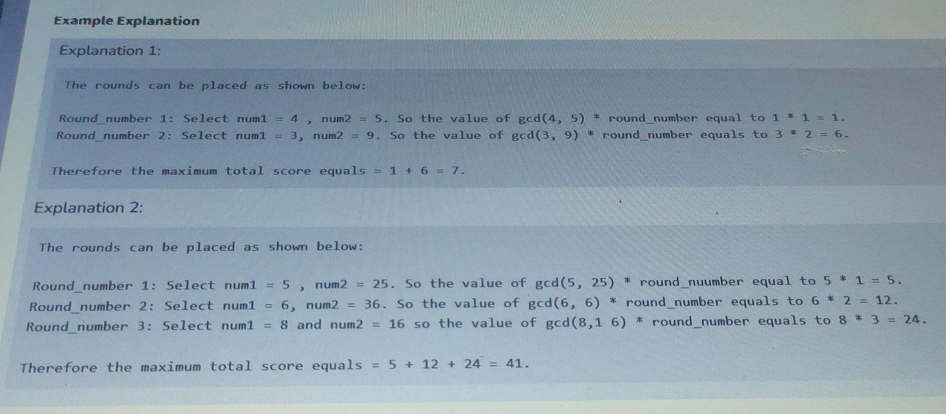 Solved es Es Score Maximum Problem Description You are given | Chegg.com