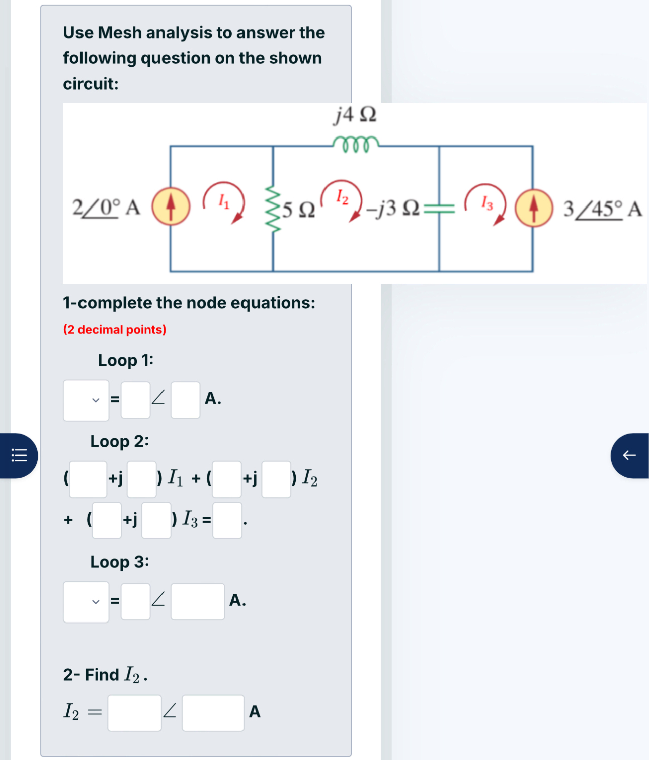 Solved Use Mesh analysis to answer the following question on | Chegg.com