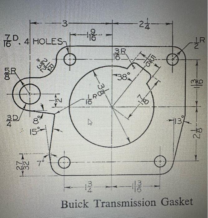 Solved Buick Transmission Gasket. Handwheel Buick