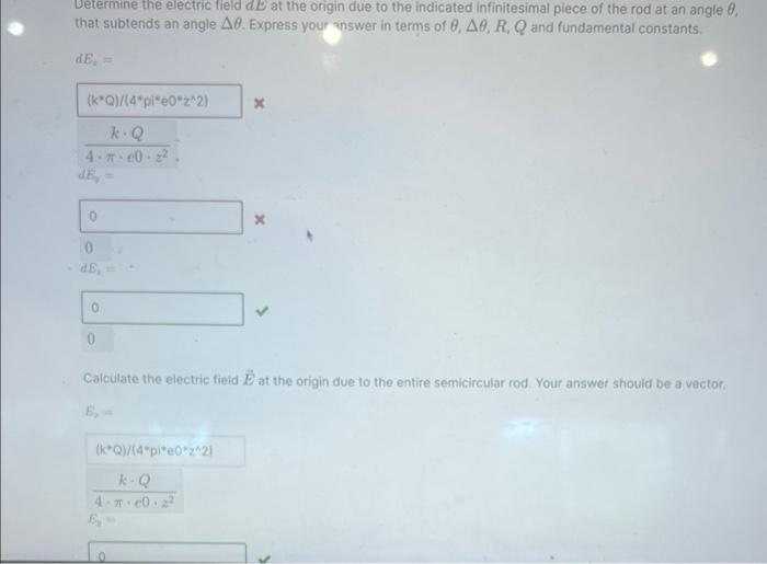Solved Consider a thin plastic rod bent into a semicircular