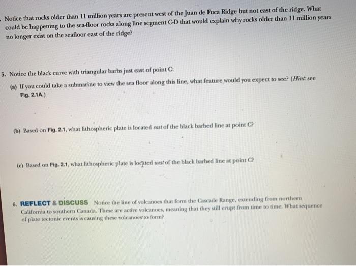 Solved B The map in Fig. A2.3.1 shows the distribution of a | Chegg.com