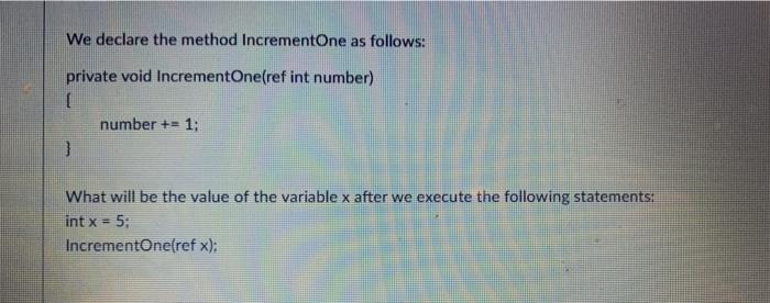 Solved Question 1 10 pts The following method | Chegg.com