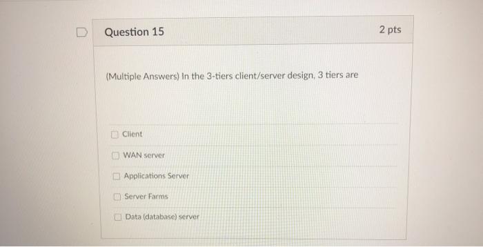 Solved Question 11 2 pts describes the degree of | Chegg.com